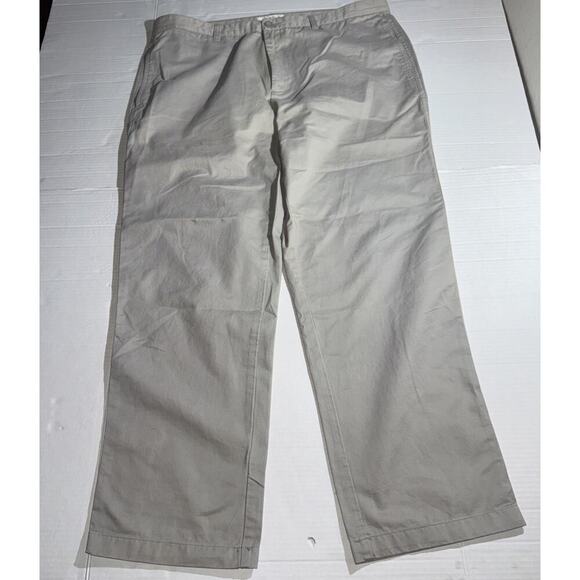 Calvin Klein Pants Men's Size 38x30 Beige Chino Slacks Classic Fit - Picture 1 of 9